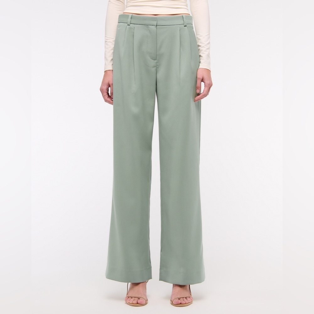 [NWT] Abercrombie & Fitch Sloane Tailored Wide Leg Pant